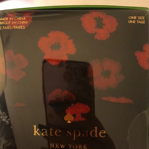 NWT Kate Spade ♠️ 3 pair over ankle socks - Picture 3 of 4